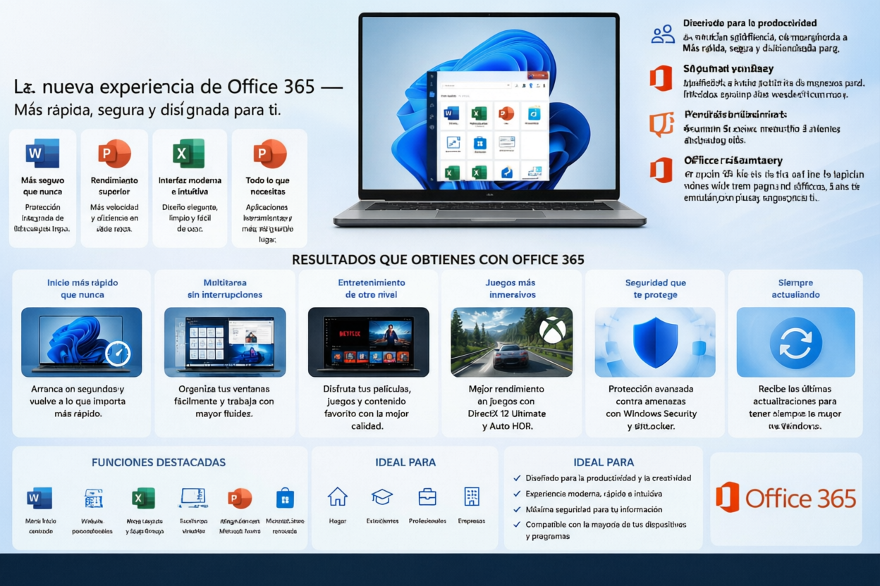 descripcion office 365 profesional plus usos